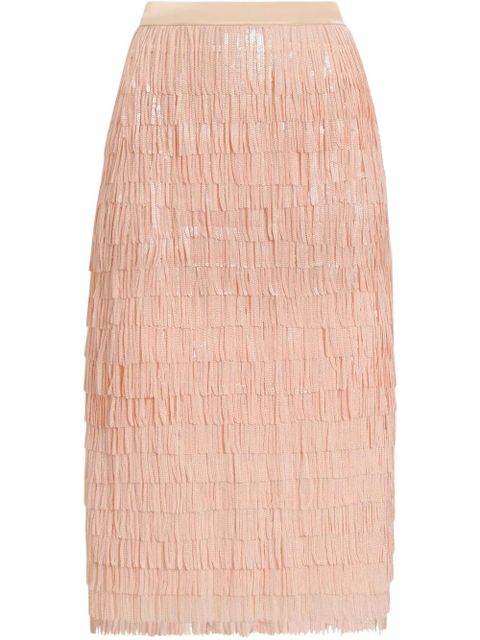 Dolce & Gabbana sequinned midi skirt - Pink - zdjęcie produktu nr 1