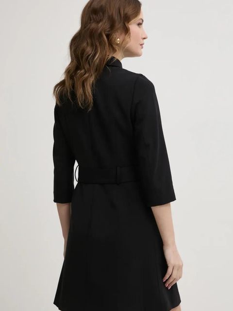 Morgan sukienka RABIKA kolor czarny mini rozkloszowana RABIKA