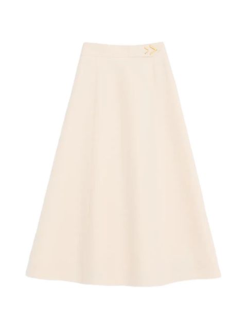 Valentino Garavani crepe couture midi skirt - Neutrals - zdjęcie produktu nr 1