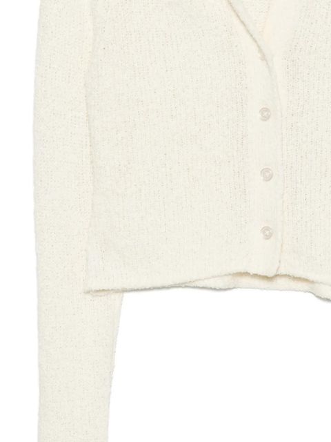 Paris Georgia collared cardigan - White - zdjęcie produktu nr 2
