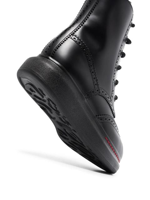 Alexander McQueen lace-up ankle boots - Black