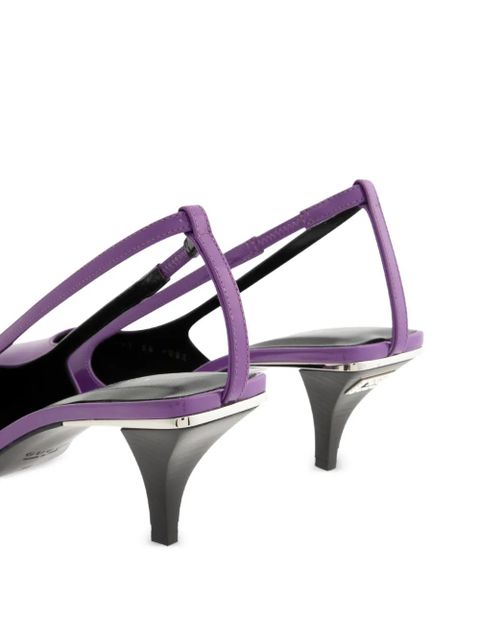 Gucci slingback pumps - Purple