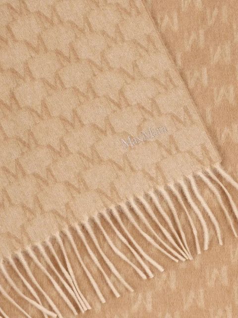 Max Mara fringed scarf - Neutrals - zdjęcie produktu nr 2