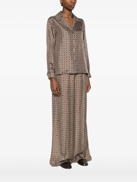 Max Mara Disco printed shirt - Neutrals