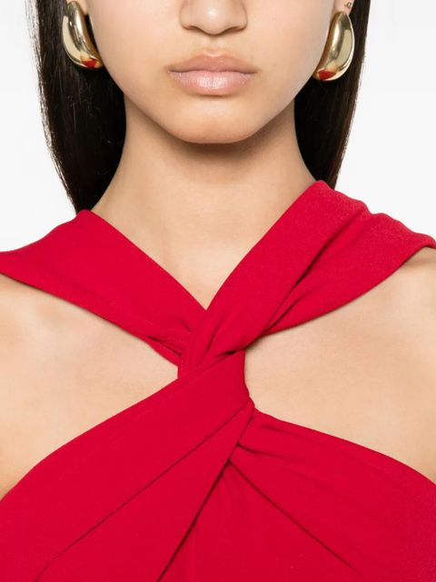 Solace London Rona maxi dress - Red