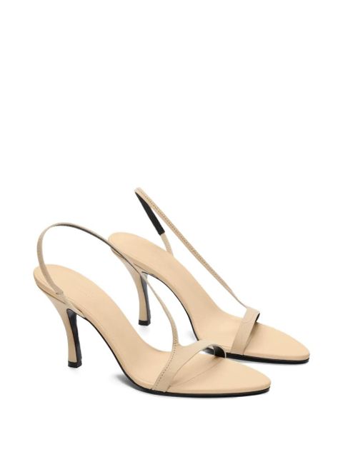 LouLou de Saison Lane top-strap heeled sandals - Neutrals - zdjęcie produktu nr 2