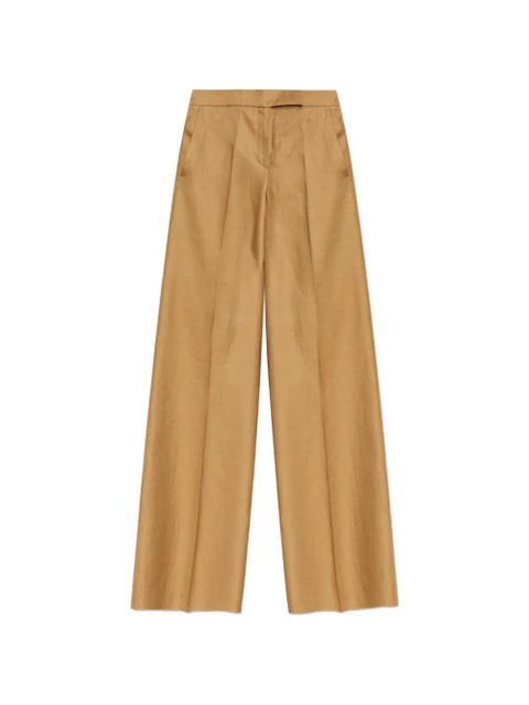 Max Mara wide leg trousers - Neutrals - zdjęcie produktu nr 1