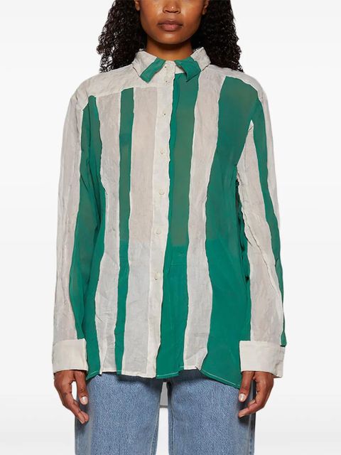 Christopher Esber spliced shirt - Green