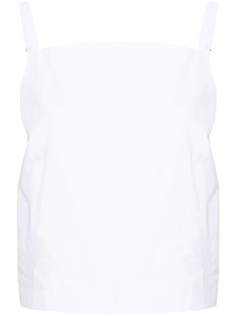 Sportmax sleeveless cotton top - White - zdjęcie produktu nr 1