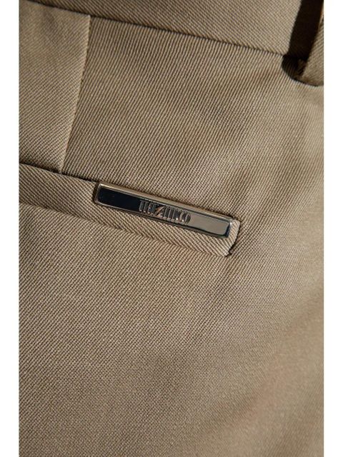 The Attico virgin-wool tailored trousers - Neutrals