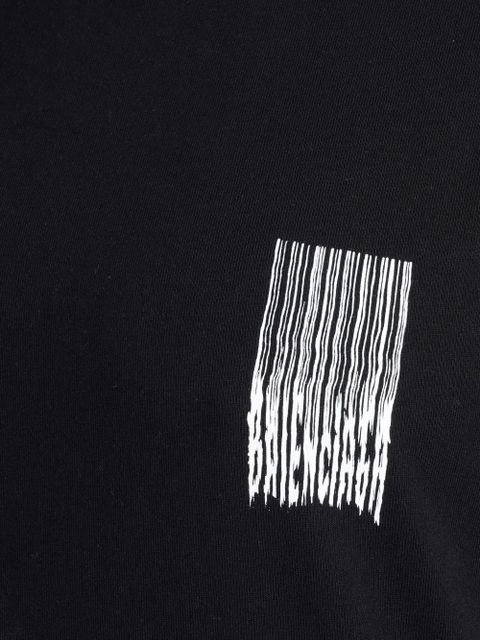 Balenciaga barcode-print T-shirt - Black