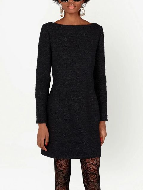 Gucci glittered tweed dress - Black