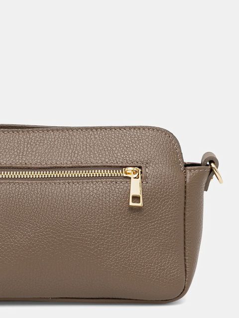 Answear.LAB torebka skórzana kolor beżowy - zdjęcie produktu nr 2