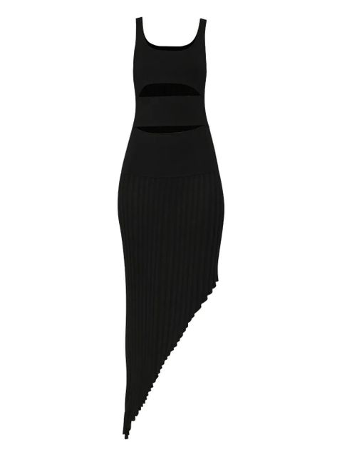 Christopher Esber slashed asymmetric dress - Black - zdjęcie produktu nr 1
