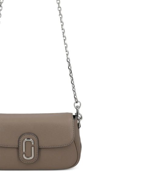 Marc Jacobs The Pebble Clover chain logo shoulder bag - Neutrals
