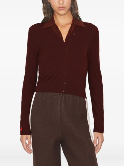 Tory Burch v-neck cardigan - Red
