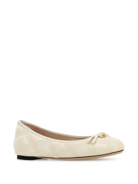 Valentino Garavani leather ballerina shoes - White - zdjęcie produktu nr 2