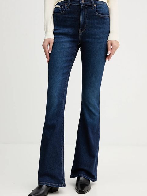 Calvin Klein Jeans jeansy damskie high waist LV047D755G - zdjęcie produktu nr 1