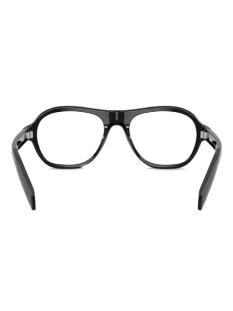 Prada Eyewear pilot-frame glasses - Black - zdjęcie produktu nr 1
