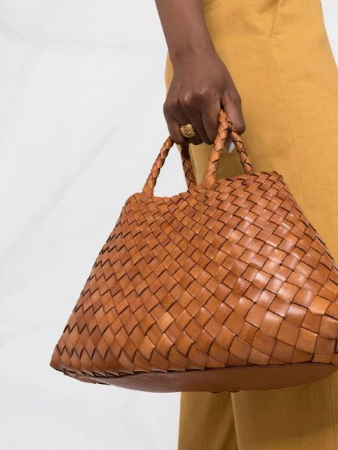 DRAGON DIFFUSION Santa Croce tote bag - Brown