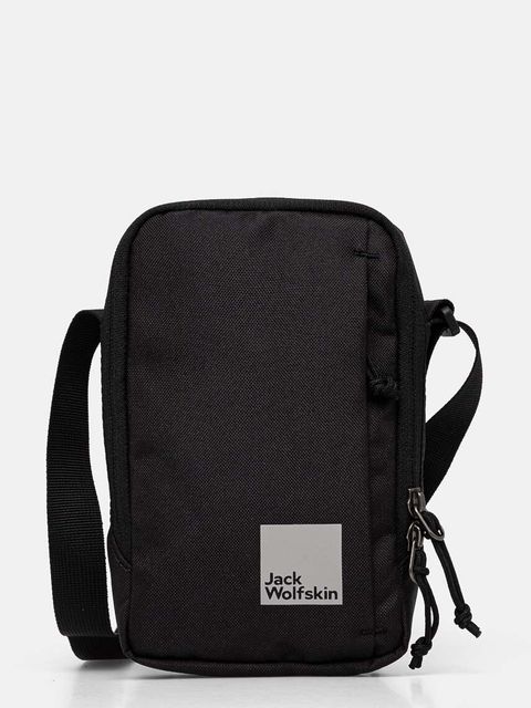 Jack Wolfskin saszetka Konya kolor czarny 8007821 - zdjęcie produktu nr 1