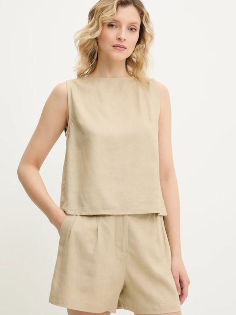 Answear.LAB bluzka i szorty lniane - zdjęcie produktu nr 1