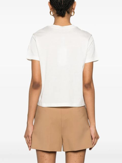 Moncler macramé T-Shirt - White