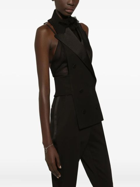 Dolce & Gabbana crystal-cross link bracelet - Silver - zdjęcie produktu nr 2