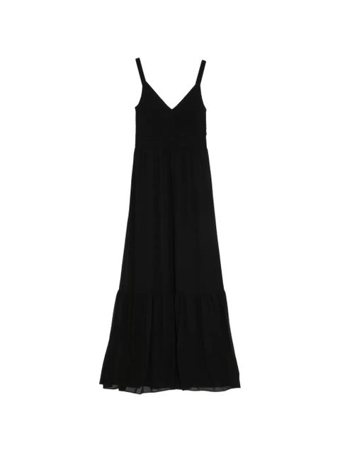 Michael Kors Maxi smocked dress - Black - zdjęcie produktu nr 1