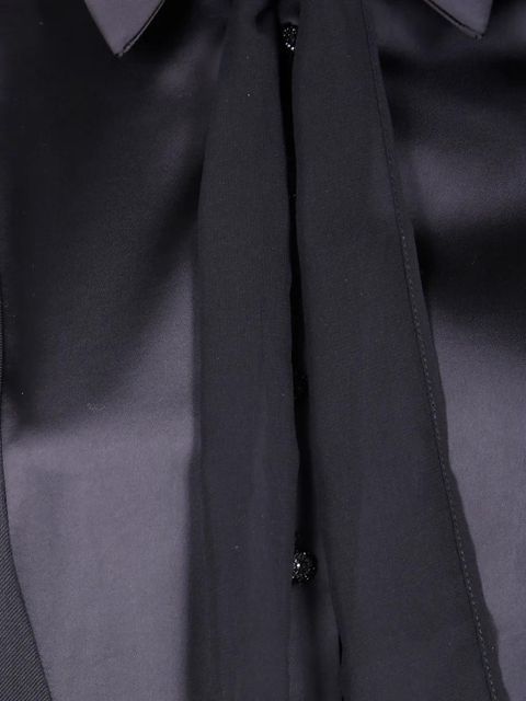 TWINSET tie neck jumpsuit - Black