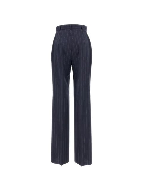 Max Mara pinstripe tailored trousers - Blue - zdjęcie produktu nr 2