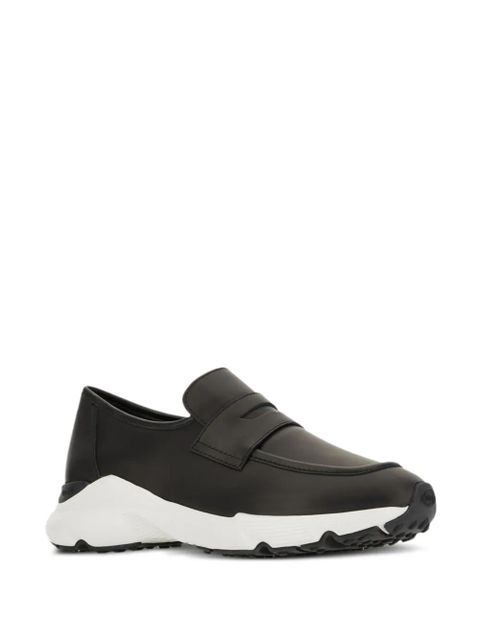Tod's leather penny-slot sneakers - Black - zdjęcie produktu nr 2
