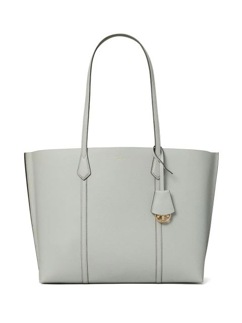Tory Burch Perry leather tote bag - Grey - zdjęcie produktu nr 1