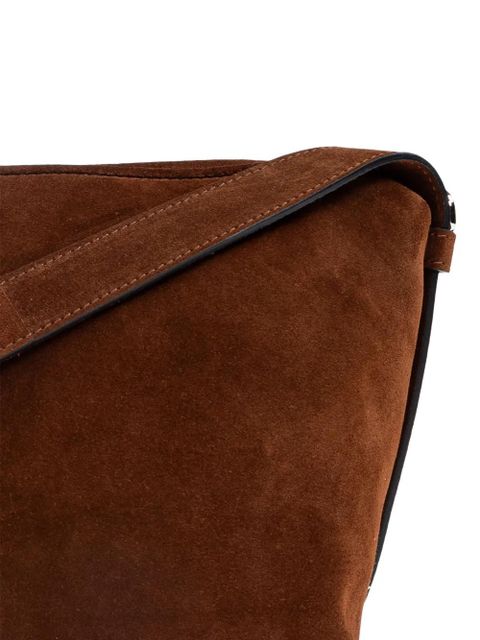 Moschino suede shoulder bag - Brown
