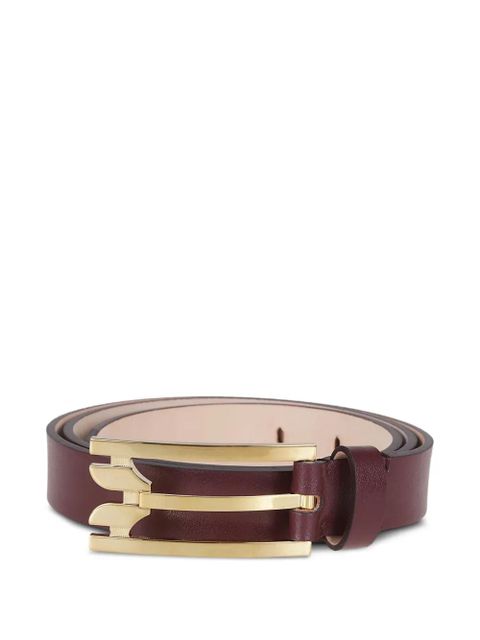 Victoria Beckham leather buckle belt - Red - zdjęcie produktu nr 2