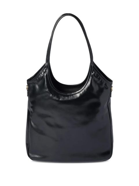 Miu Miu Ivy leather tote bag - Black