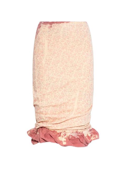 Diesel O-Pale ruffled skirt - Neutrals - zdjęcie produktu nr 1