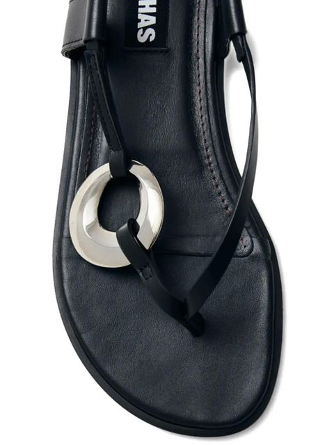 ALOHAS Morosia flat sandals - Black