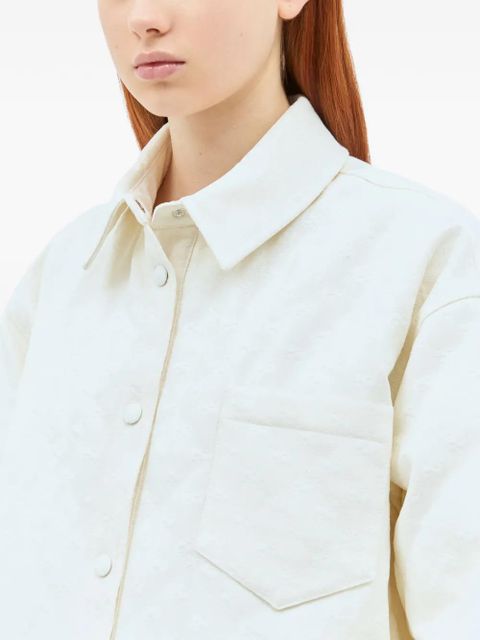 Gucci quilted chest-pocket jacket - Neutrals