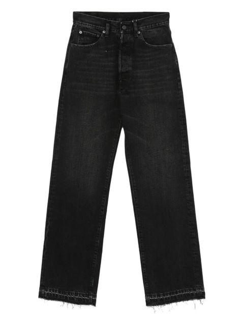 Maison Margiela frayed-hem jeans - Black - zdjęcie produktu nr 1