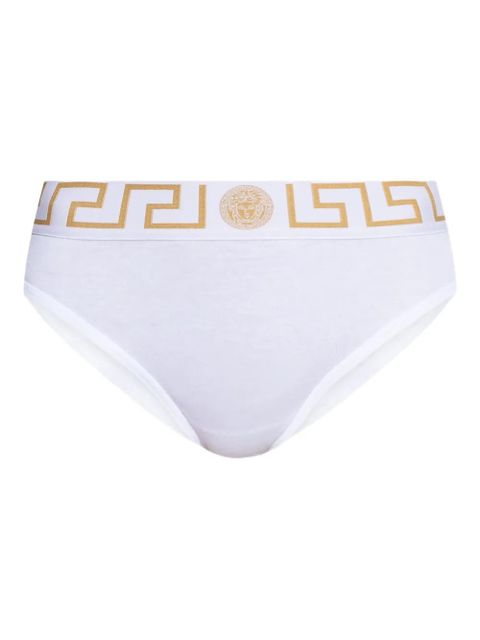 Versace Greca-waistband briefs - White - zdjęcie produktu nr 1