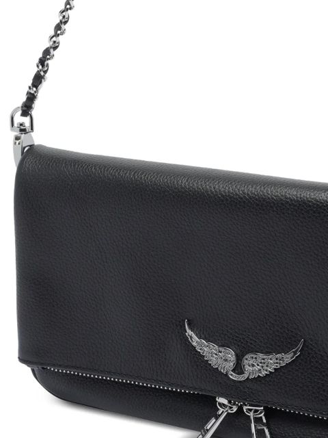 Zadig&Voltaire Rock leather shoulder bag - Black
