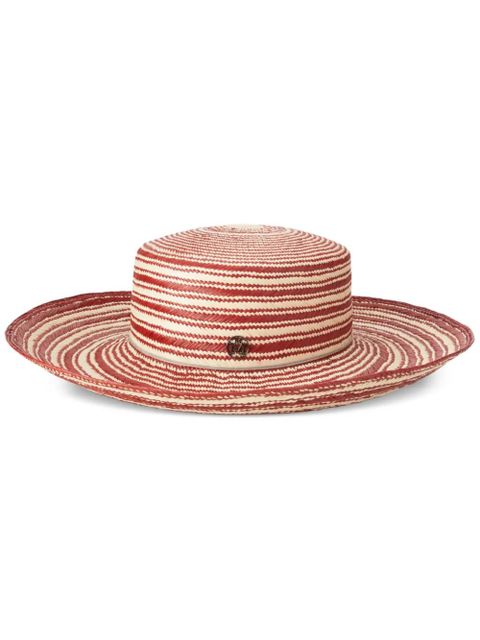 Maison Michel Juliette fedora hat - Neutrals - zdjęcie produktu nr 1