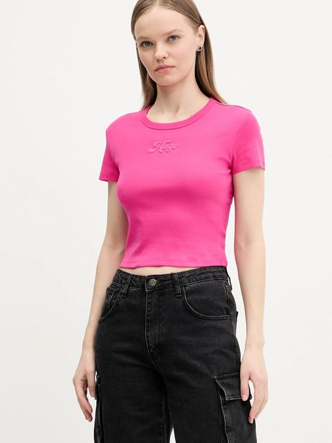 HUGO t-shirt bawełniany Delanor_2 - zdjęcie produktu nr 2