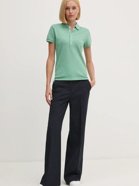 Polo Ralph Lauren polo bawełniane kolor zielony 211939271