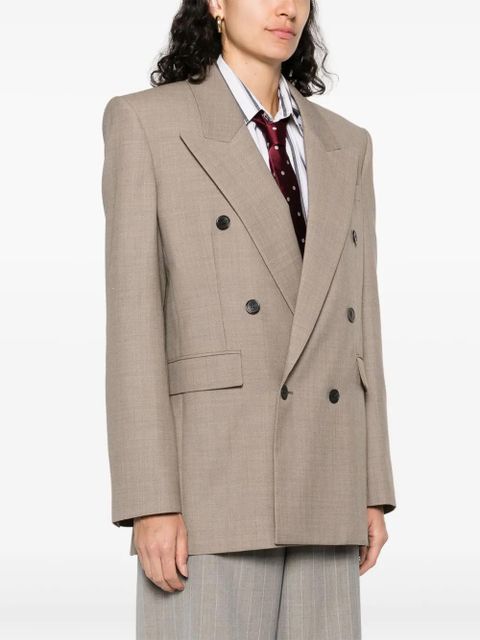 Saint Laurent wool blazer - Brown