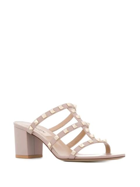 Valentino Garavani 60mm Rockstud sandals - Neutrals