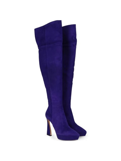 Gianvito Rossi Vertigo over-the-knee boots - Blue - zdjęcie produktu nr 2