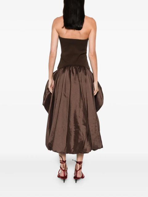 Simkhai Izzy midi dress - Brown