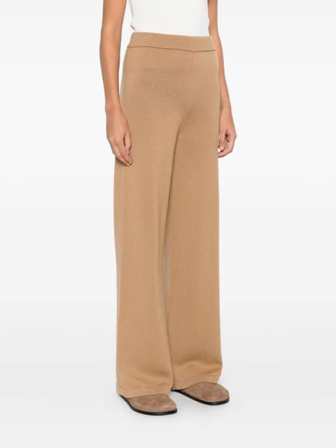 Max Mara virgin-wool trousers - Brown